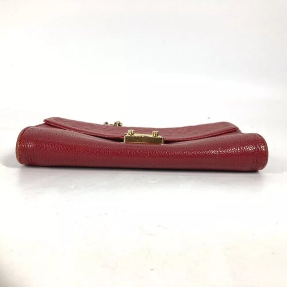 LOUIS VUITTON MonogramEmpreinte PochetteSaint Germain Chain Long Wallet - Picture 11 of 13